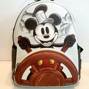 LOUNGEFLY Disney Mickey Mouse Steamboat Mini Bag
